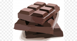 Chocolate bar Chocolate cake Chocolate milk Cupcake Clip art ...