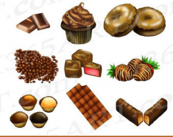 Chocolate clipart | Etsy