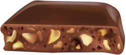 Chocolate Piece Clip Art Image | Gallery Yopriceville - High ...