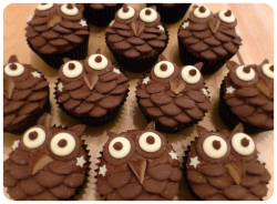 Suzie Makes: Chocolate Owl Cupcakes