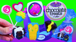Chocolate Treats Maker DIY Toy Review and Lollipop Maker Tutorial ...