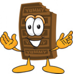 Face Chocolate Bar Clipart