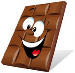 Chocolate clipart face - Pencil and in color chocolate clipart face
