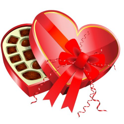 Valentine Chocolate Clipart – Quotes & Wishes for Valentine's Week