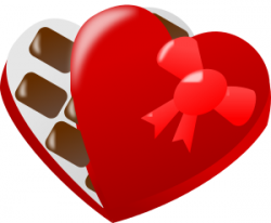 Free Valentine Chocolate Clipart, 1 page of Public Domain Clip Art