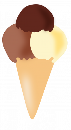 Clipart - Vanilla ice cream