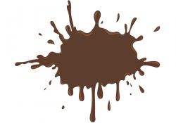 Chocolate clipart splatter - Pencil and in color chocolate clipart ...