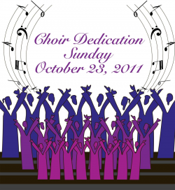 Choir Anniversary Clipart