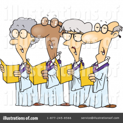 Choir Clipart #1048935 - Illustration by toonaday