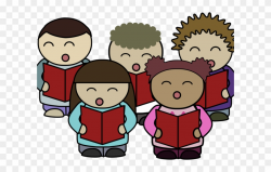 Song Clipart Choral Speaking - Choir Singing Clipart - Png ...