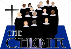 The Choir Clipart | Church Word Art