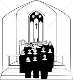 Church Choir Clipart in Black | Clipart Panda - Free Clipart Images
