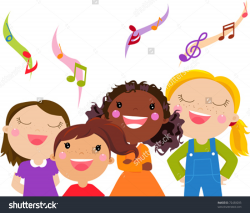 kids singing clipart 2 | Clipart Station