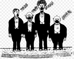 Choir Men's chorus Singing Clip art - singing png download - 1920 ...