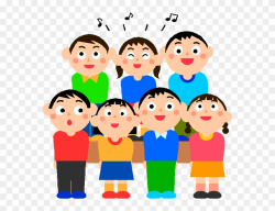 Singer Clipart School Choir - Students Singing Clipart - Png ...