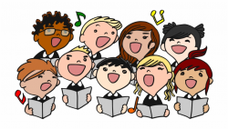 Christmas Choir Singing Clipart - Choir Clipart ...