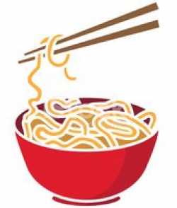Bowl of Noodles and Chopsticks stock vectors - Clipart.me