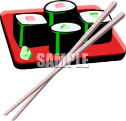 Chopsticks and Sushi Clip Art | Clipart Panda - Free Clipart Images