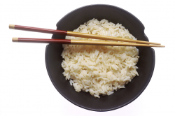 Rice | Free Stock Photo | A bowl of rice with chopsticks | # 17321