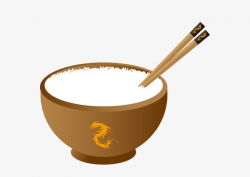 Rice, Bowl, Chopsticks PNG Image and Clipart for Free Download