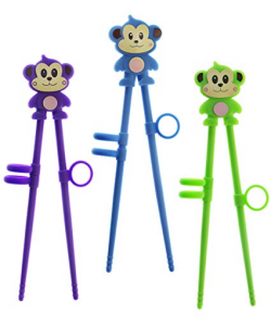 Amazon.com: Kids Monkey Chopsticks - Training Chopsticks for ...