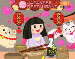 Lucky cat clipart | Etsy