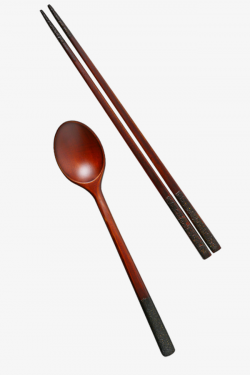 Wooden Spoon And Wooden Chopsticks, Product Kind, Brown, Tableware ...