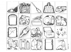 28+ Collection of Household Chores Clipart Black And White | High ...