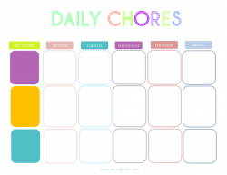 daily chores planner - Incep.imagine-ex.co