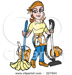 School Janitor Clip Art | Royalty-Free (RF) Clipart Illustration of ...