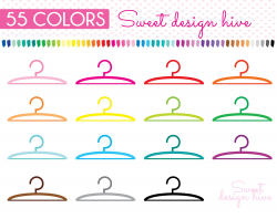 Hangers clipart, Chore Clipart, laundry clipart, Planner Stickers ...