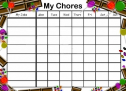 Free Printable Chore Charts That Teach Responsibility | WeHaveKids