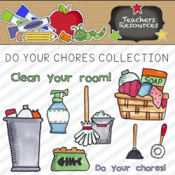 Do You Chores Clipart Collection || Commercial Use Allowed