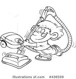 Vacuum Clipart #436509 - Illustration by toonaday