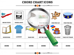 Visual Chore Chart with Printable – organizedCHAOSonline