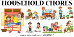 Household Chores Clipart 7 | Clipart Station regarding Doing Chores ...