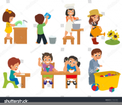 Child Doing Chores Clipart | Free Images at Clker.com ...