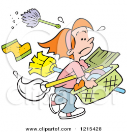 28+ Collection of Girl Doing Chores Clipart | High quality, free ...