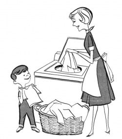 Best Kids Doing Chores Coloring Pages Clipart #3232 - Unknown ...