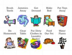 Preschool Chore Pictures | chore chart, chore buddie, preschool ...