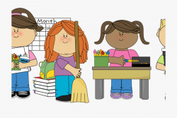 Children Cleaning Classroom Clipart Clip Art Library - Clip ...