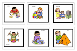 Preschool Daily Schedule Clipart - Letters