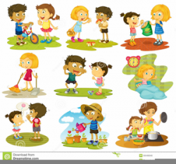 Free Clipart Children Doing Chores | Free Images at Clker.com ...