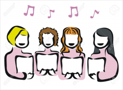 Singing Drawing at GetDrawings.com | Free for personal use Singing ...