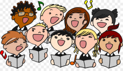 Choir Mens chorus Singing Free content Clip art - Congregation ...