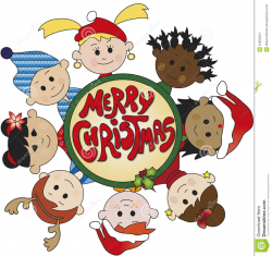 Children Christmas Clipart – Merry Christmas And Happy New Year 2018