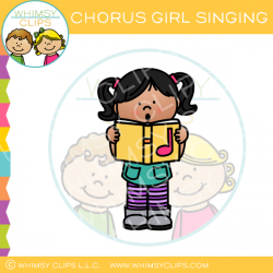 Girl clip art , Images & Illustrations | Whimsy Clips