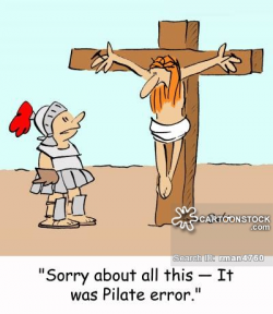 Crucify Cartoons and Comics - funny pictures from CartoonStock