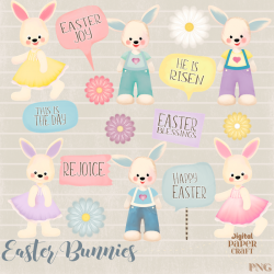Easter Bunny, Easter Rabbit, Easter Clipart, Bunny Rabbit, Christian ...