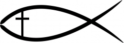 Christian Fish Logos Clipart